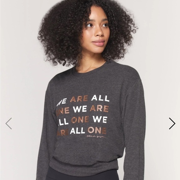 Spiritual Gangster All One Savasana sweater, size small - Picture 2 of 15